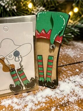 Elf Hair Clip & Earrings